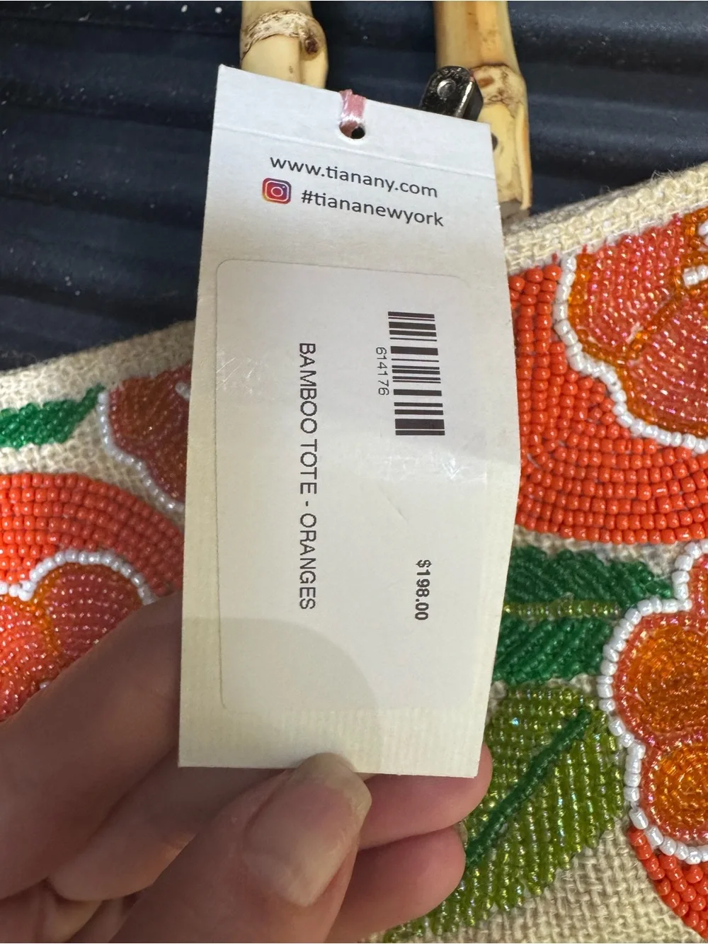 Tiana vibrant orange